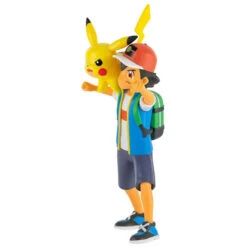 Pokemon Ash & Pikachu Battle Feature Figurine 9 Pokemon Ash & Pikachu Battle Feature Figurine -Toy Supplies Store BIG00009ASHPIKACHU 3