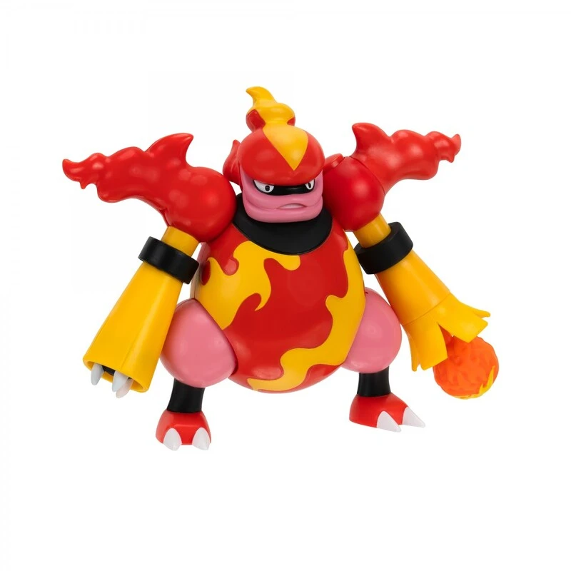 Pokemon Magmortar Battle Feature Figurine 5 Pokemon Magmortar Battle Feature Figurine - Image 3