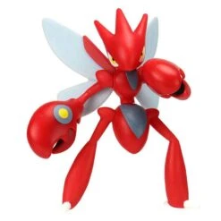 Pokemon Scizor Battle Feature Figurine Red 5 Pokemon Scizor Battle Feature Figurine Red -Toy Supplies Store BIG00009SCIZORRED 1