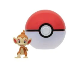 Pokemon Chimchar + Poke Ball Clip 'N' Go Figurine Set 6 Pokemon Chimchar + Poke Ball Clip 'N' Go Figurine Set -Toy Supplies Store BIG00011CHIMCHAR 1