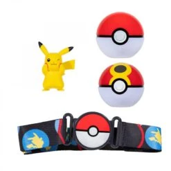Pokemon Pikachu Clip 'N' Go Poke Ball Belt Playset -Toy Supplies Store BIG00012PIKACHU1 1