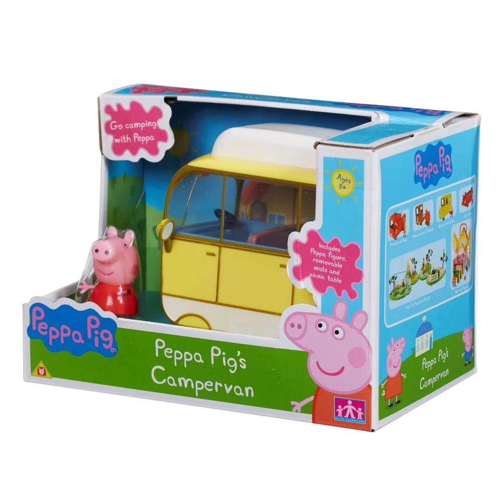 Peppa Pig's Campervan Vehicle & Figurine Set 4 Peppa Pig's Campervan Vehicle & Figurine Set - Image 2