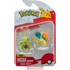 Pokemon Larvitar & Cyndaquil Battle Figure Pack Small