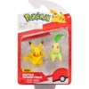 Pokemon Pikachu & Chikorita Battle Figure Pack Small -Toy Supplies Store BIG00027PC