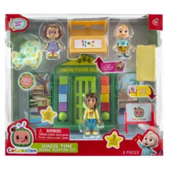 Cocomelon School Time Deluxe Playtime Set 8 Pieces
