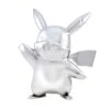 Pokemon Select Pikachu Battle Figurine 25th Anniversary Silver