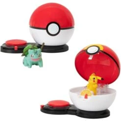 Pokemon Bulbasaur & Pikachu Surprise Attack Game -Toy Supplies Store BIG00035BP