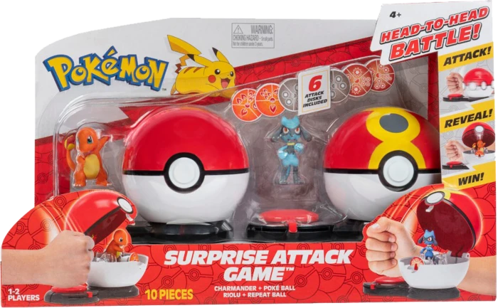 Pokemon Charmander & Riolu Surprise Attack Game 3 Pokemon Charmander & Riolu Surprise Attack Game