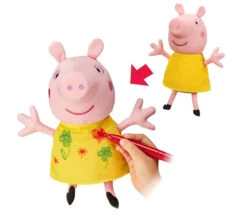 Peppa Pig Colour Me Peppa Soft Toy 26cm -Toy Supplies Store BIG00056 2