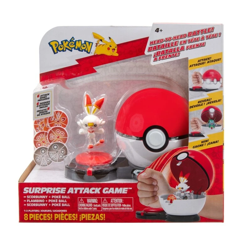 Pokemon Scorbunny Surprise Attack Game 3 Pokemon Scorbunny Surprise Attack Game