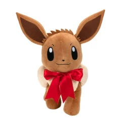 Pokemon Eevee Red Bow Plush Toy 20cm