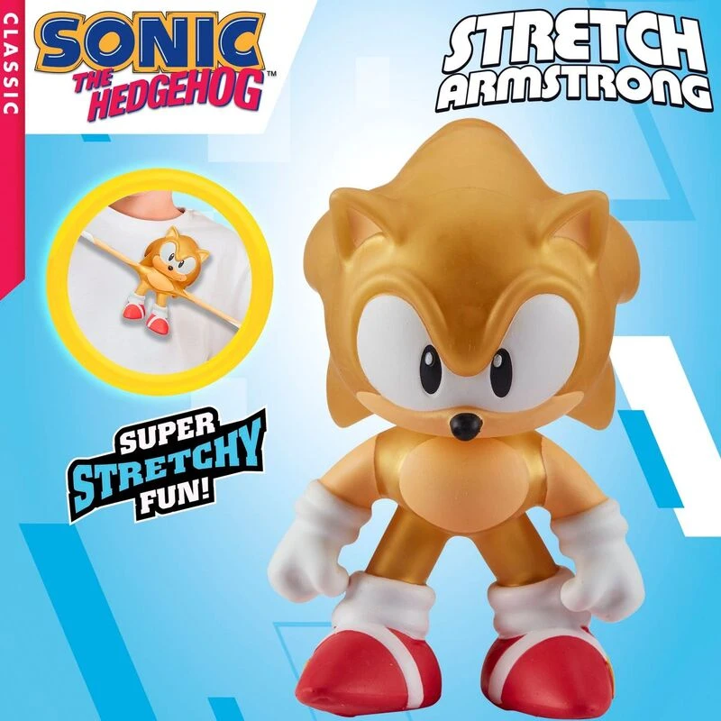 Stretch Mini Classic Gold Sonic The Hedgehog Figure 6 Stretch Mini Classic Gold Sonic The Hedgehog Figure - Image 4