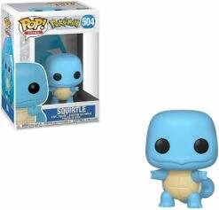 NINTENDO Funko Pop! Games Pokemon Squirtle Vinyl Figure #504 -Toy Supplies Store IKO03923 1