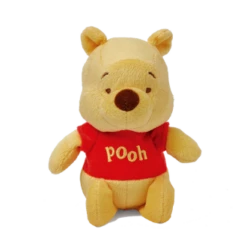 Disney Baby Winnie The Pooh Red Shirt Mini Jingler 15cm