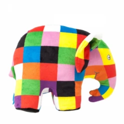 Elmer The Patchwork Elephant Plush Toy 20cm -Toy Supplies Store JAS0039 1