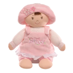 GUND Baby My First Dolly Plush Toy Brunette 33cm