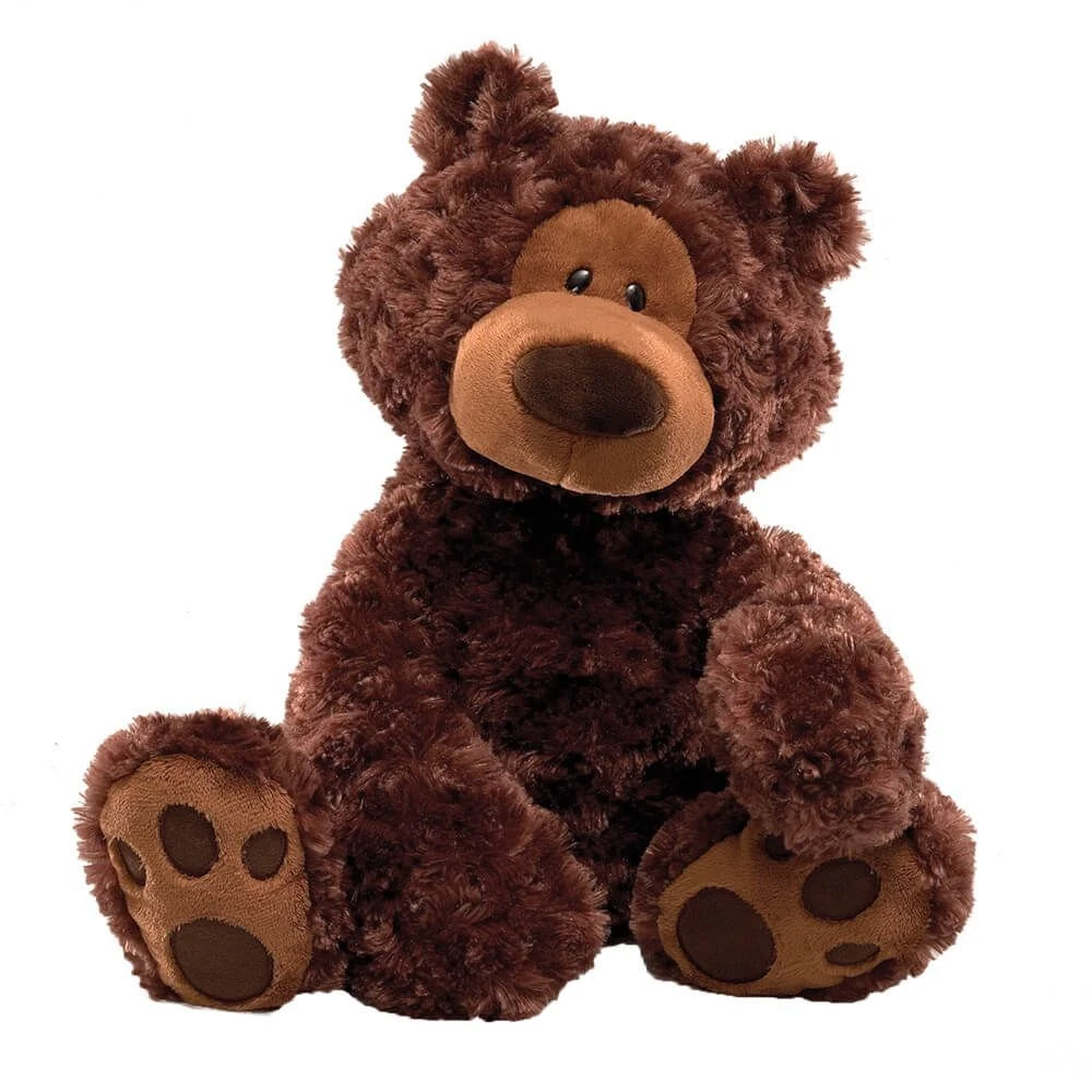 GUND Teddy Bear Philbin Large 47cm Chocolate 3 GUND Teddy Bear Philbin Large 47cm Chocolate