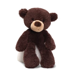 GUND Fuzzy Bear Plush Toy Small 38cm Chocolate