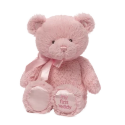 GUND Baby My First Teddy Bear Plush Toy Pink 25cm