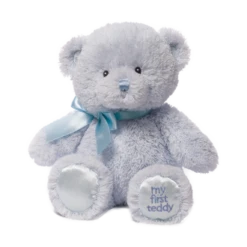 GUND Baby My First Teddy Bear Plush Toy Blue 25cm