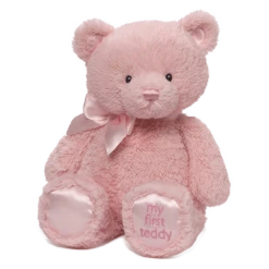 GUND Baby My First Teddy Bear Pink 38cm