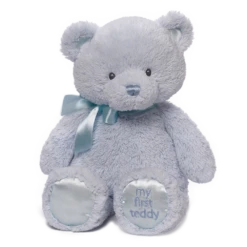 GUND Baby My First Teddy Bear Blue 38cm