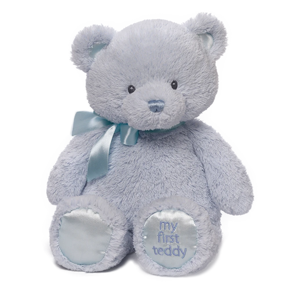 GUND Baby My First Teddy Bear Blue 38cm 3 GUND Baby My First Teddy Bear Blue 38cm