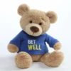GUND Message Bear Get Well Plush Toy Blue 32cm -Toy Supplies Store JAS0079
