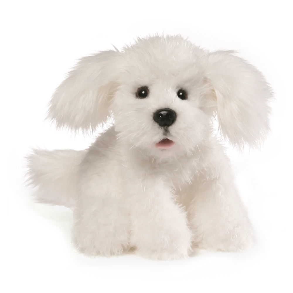 GUND Georgette The Dog Plush Toy 25cm White 3 GUND Georgette The Dog Plush Toy 25cm White