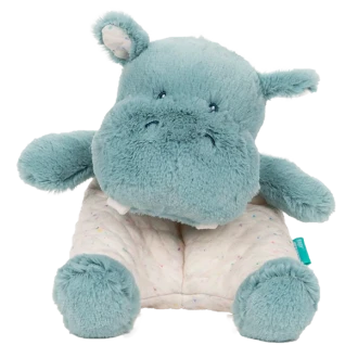 GUND Baby Oh So Snuggly Hippo Small Plush Toy 20cm 3 GUND Baby Oh So Snuggly Hippo Small Plush Toy 20cm