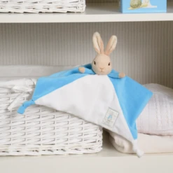 Beatrix Potter Peter Rabbit Comforter Toy Blue -Toy Supplies Store JAS0272 3