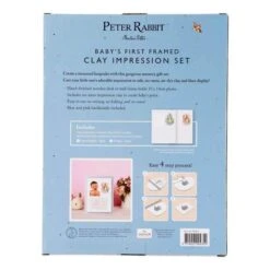 Beatrix Potter Peter Rabbit Baby Hand/Foot Clay Frame Gift Set -Toy Supplies Store JAS0313 3