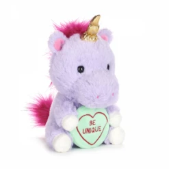 Swizzels Love Hearts Be Unique Unicorn Plush Toy 18cm -Toy Supplies Store JAS0472 1