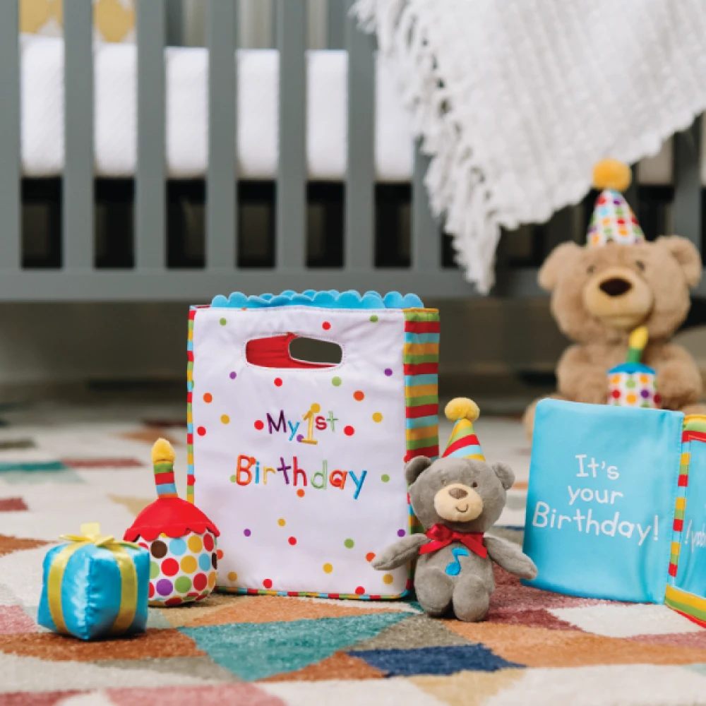 GUND Baby My First Birthday Plush Toy Playset 5 GUND Baby My First Birthday Plush Toy Playset - Image 3