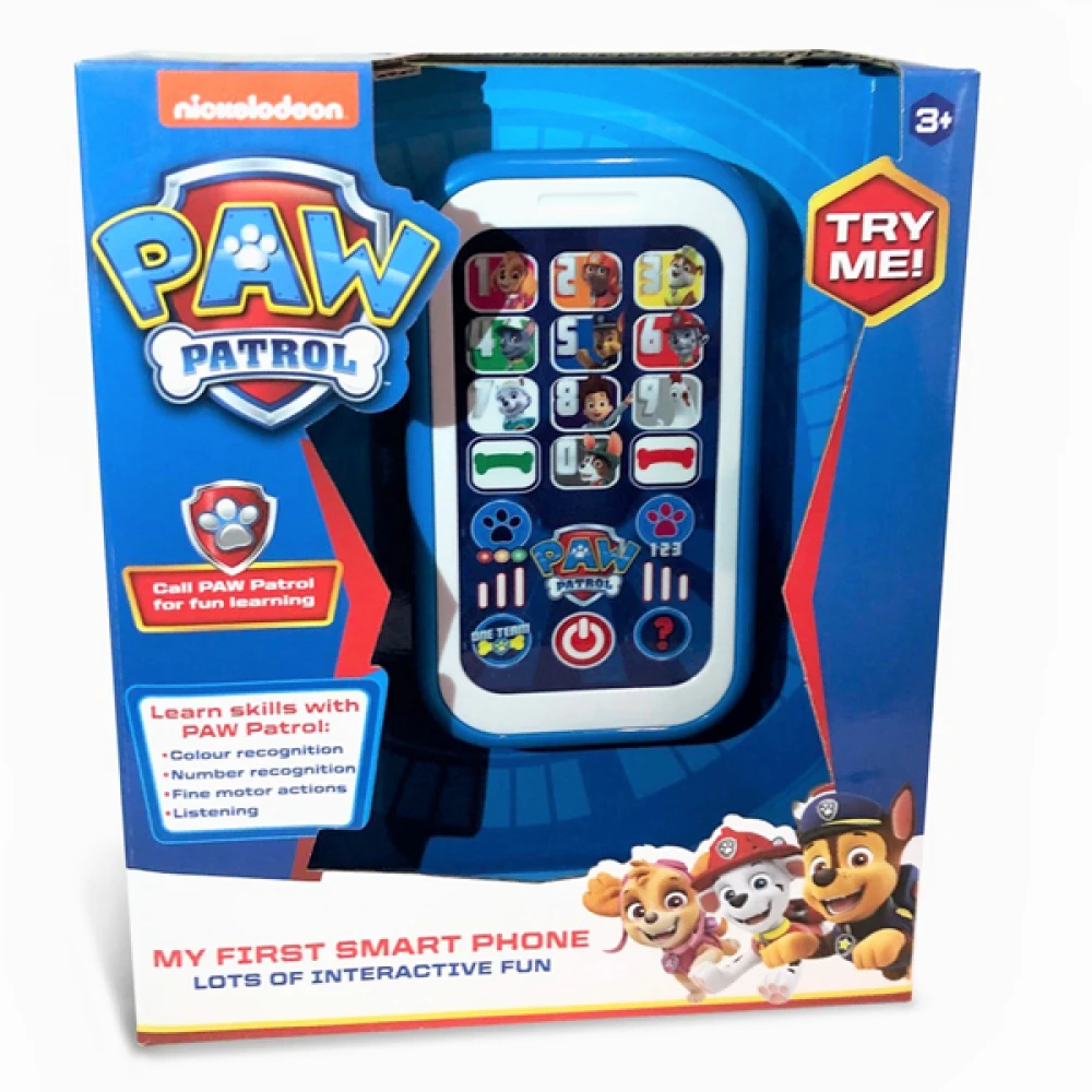 Paw Patrol My First Smart Phone Educational Toy 3 Paw Patrol My First Smart Phone Educational Toy