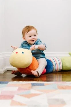 GUND Baby Tinkle Crinkle Jumbo Caterpillar Plush Toy 102cm -Toy Supplies Store JAS0545 2