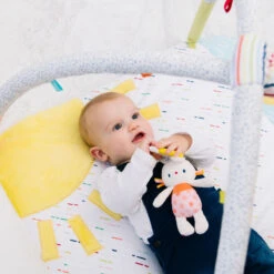 GUND Baby Tinkle Crinkle Bunny Activity Toy 25cm 9 GUND Baby Tinkle Crinkle Bunny Activity Toy 25cm -Toy Supplies Store JAS0552 3