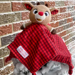 Rudolph The Red Nosed Reindeer Baby Comfort Blanket Toy 7 Rudolph The Red Nosed Reindeer Baby Comfort Blanket Toy -Toy Supplies Store JAS0584 2