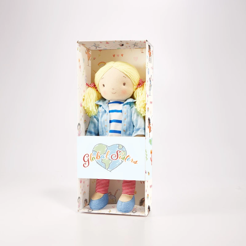 Bunnies By The Bay Cassie Global Sisters Doll 32cm 4 Bunnies By The Bay Cassie Global Sisters Doll 32cm - Image 2