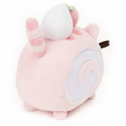 GUND Pusheen Squishy Roll Cake Mini Plush Toy 10cm Pink -Toy Supplies Store JAS0643 2