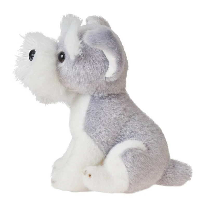 Cuddlimals Dog Stella Schnauzer Seated Plush Toy 15cm 4 Cuddlimals Dog Stella Schnauzer Seated Plush Toy 15cm - Image 2