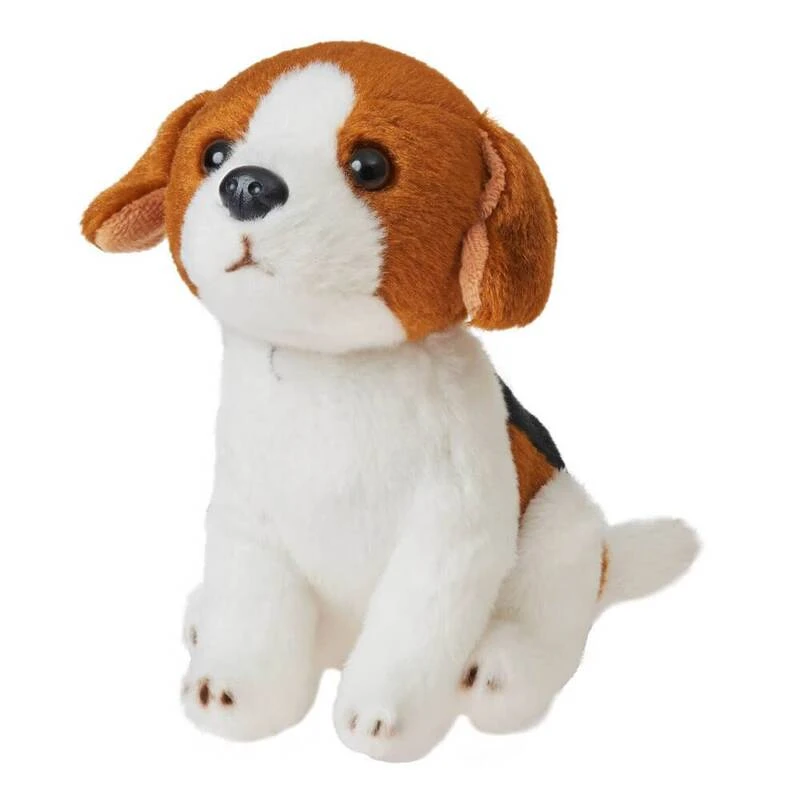 Cuddlimals Dog Harper Beagle Seated Plush Toy 15cm 3 Cuddlimals Dog Harper Beagle Seated Plush Toy 15cm