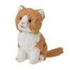 Cuddlimals Cat Leo Ginger Seated Plush Toy 15cm -Toy Supplies Store JAS0841