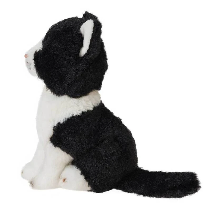 Cuddlimals Cat Rex Black Seated Plush Toy 15cm 4 Cuddlimals Cat Rex Black Seated Plush Toy 15cm - Image 2