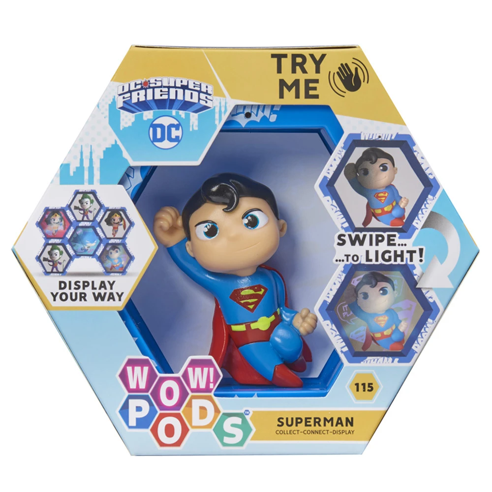 DC COMICS WOW! Pods DC Super Friends Superman Series 1 3 DC COMICS WOW! Pods DC Super Friends Superman Series 1