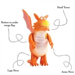 Zog Dragon Toy Figure Orange -Toy Supplies Store JAS2007 2