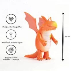 Zog Dragon Toy Figure Orange -Toy Supplies Store JAS2007 3