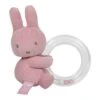 Miffy Ribbed Pink Ring Rattle -Toy Supplies Store JAS2071