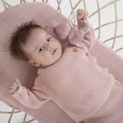 Miffy Ribbed Pink Ring Rattle -Toy Supplies Store JAS2071 2