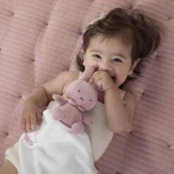 Miffy Ribbed Pink Cuddle Blanket -Toy Supplies Store JAS2072 3